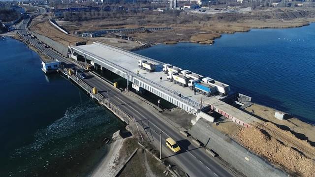 Статья Мост через Сухой лиман испытали грузовиками Утренний город. Одесса