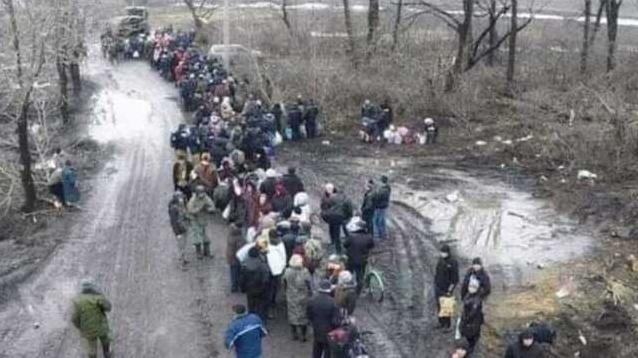 Стаття Реакция россиян на наплыв беженцев из Донецка Ранкове місто. Одеса