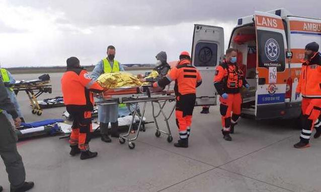 Стаття Эвакуация раненых: в Украине впервые использовали «летучий госпиталь» военных Германии Ранкове місто. Одеса