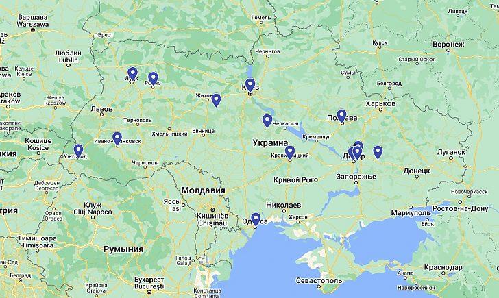 Стаття Де отримати допомогу: створено мапу гуманітарних хабів для жителів Луганщини Ранкове місто. Одеса