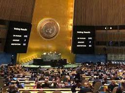 Стаття Генасамблея ООН підтримала резолюцію з українською формулою миру Утренний город. Одеса